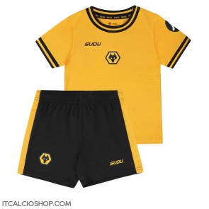 Wolves Prima Maglia Bambino 2024-25 Manica Corta (+ Pantaloni corti)